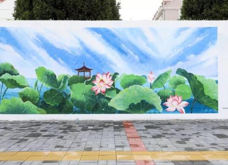 得荣墙绘施工材料制作工艺说明