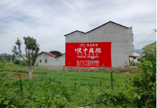 得荣做墙体广告的意义