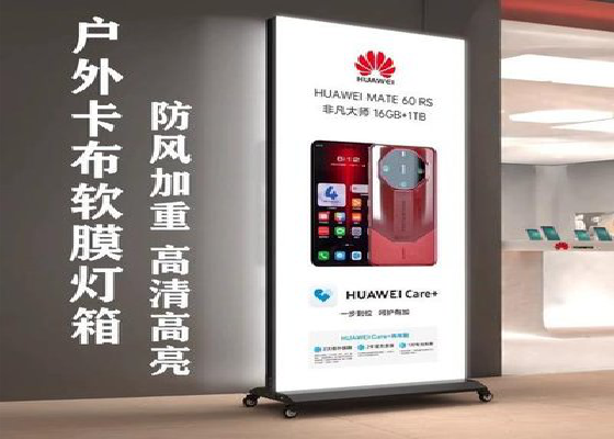 得荣户外防水灯箱的应用特点及适用范围。